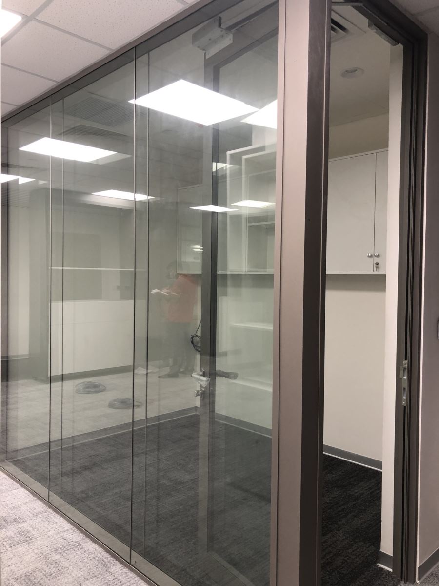 Vách nhôm kính cách âm - Acoustic Partitions